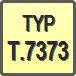 Piktogram - Typ: T.7373